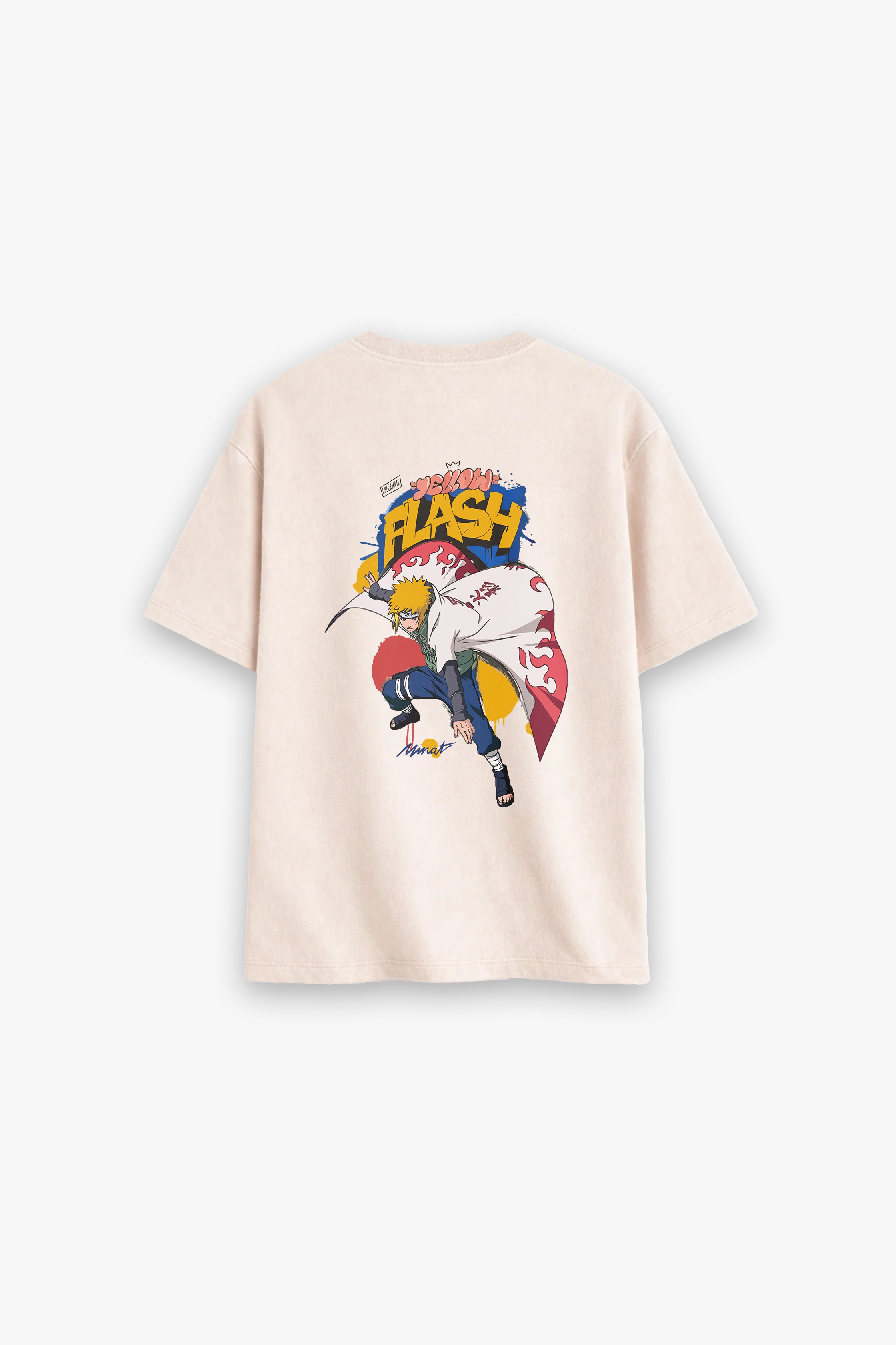 YELLOW FLASH GRAPHIC T-SHIRT
