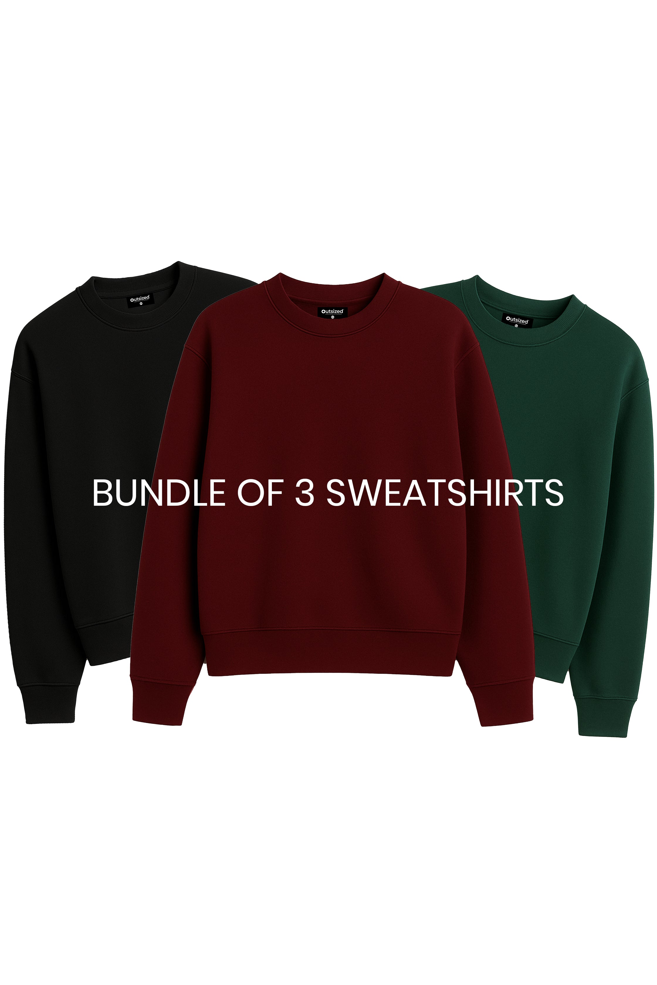 BUNDLE OF 3 SWEATSHIRTS