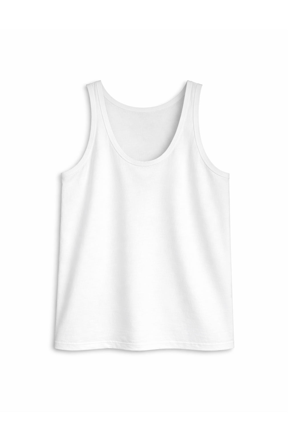 [MINOR FAULT] TITAN WHITE MEN VEST
