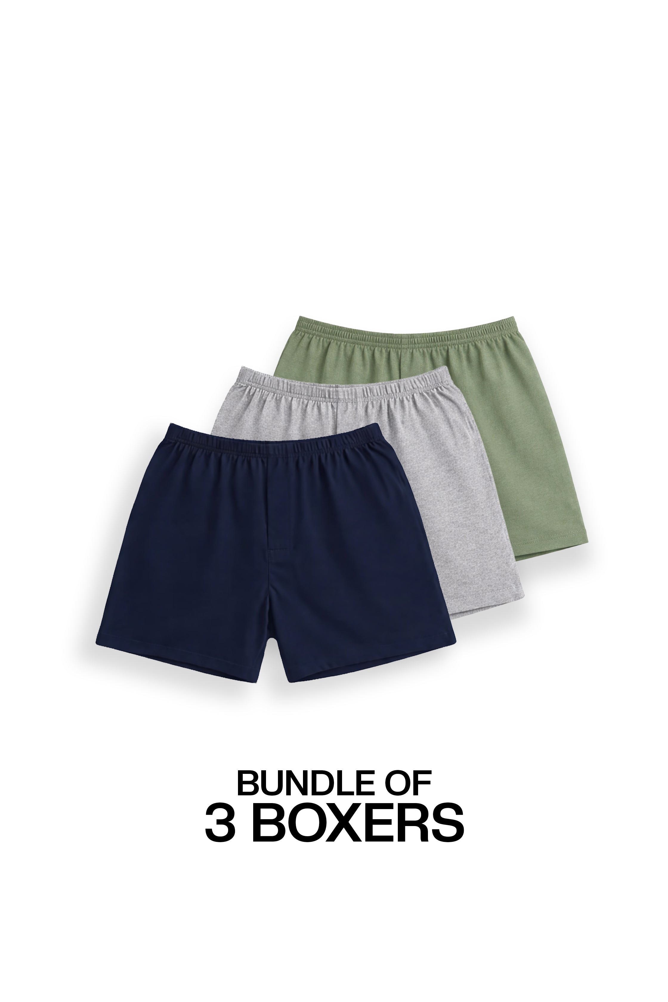 BUNDLE OF 3 BOXER SHORTS