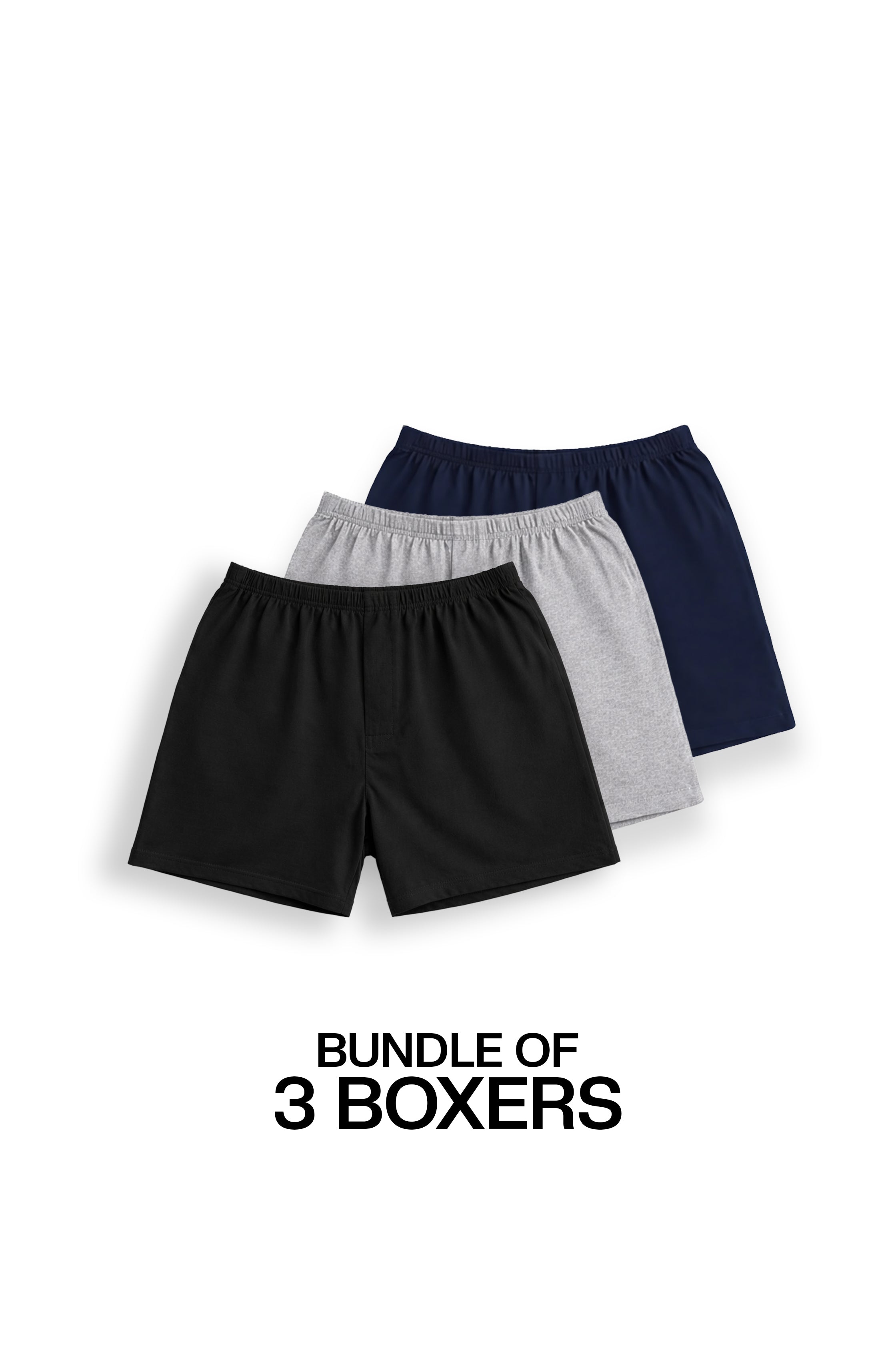 BUNDLE OF 3 BOXER SHORTS