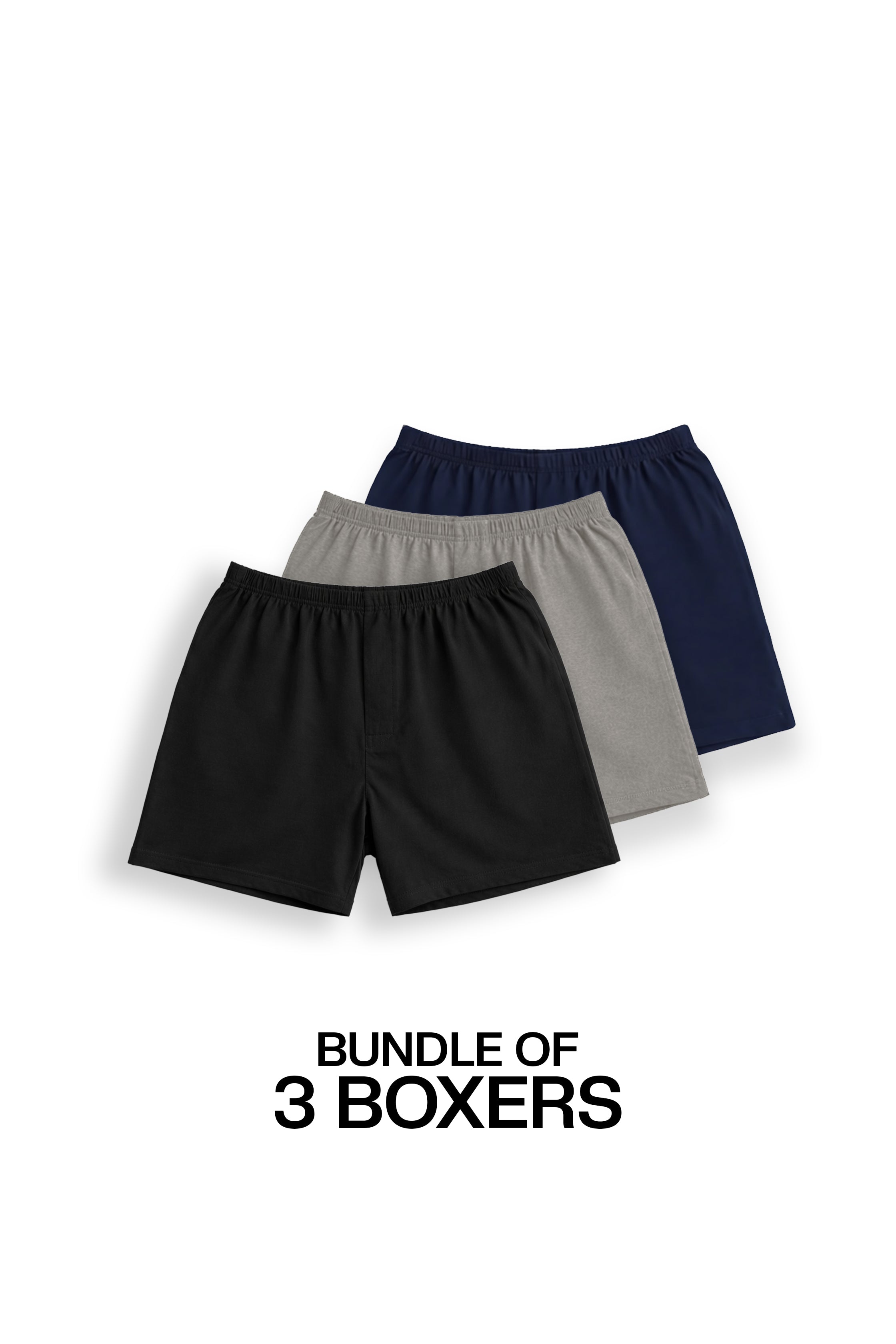 BUNDLE OF 3 BOXER SHORTS