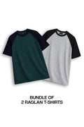 BUNDLE OF 2 RAGLAN T-SHIRT