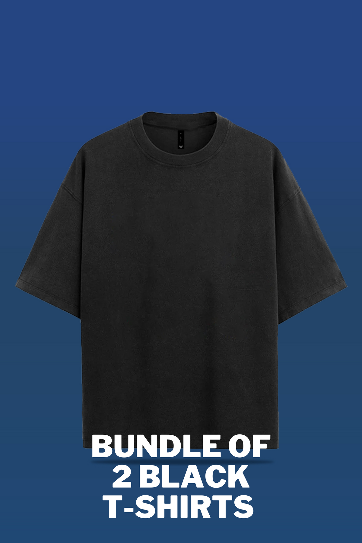 BUNDLE OF 2 BLACK T-SHIRTS - My Store