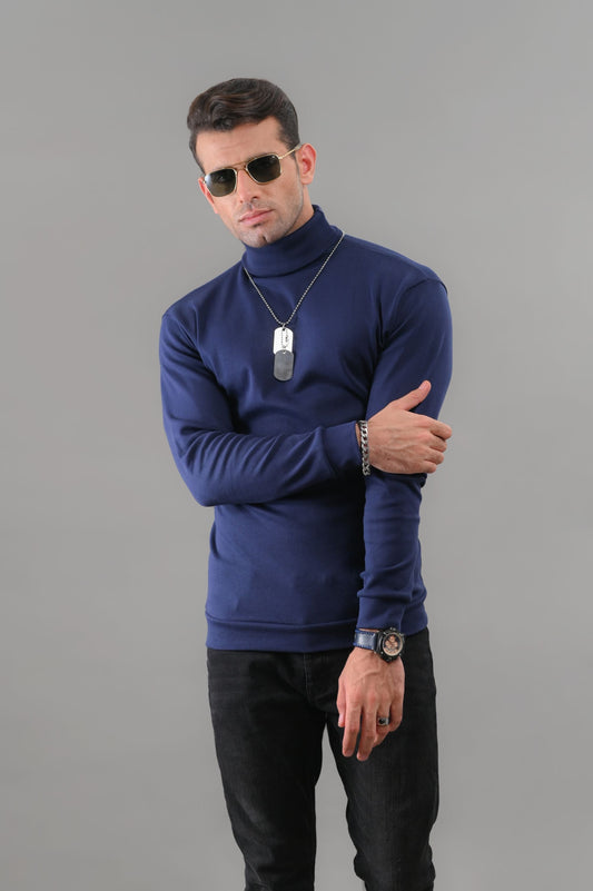 BLUE HIGH NECK - My Store