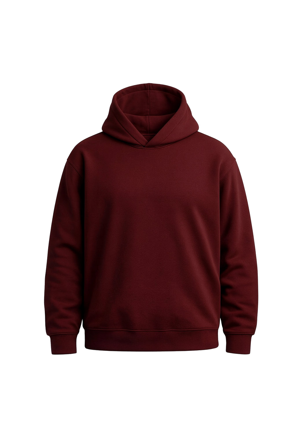 DEEP MAROON ESSENTIAL HOODIE