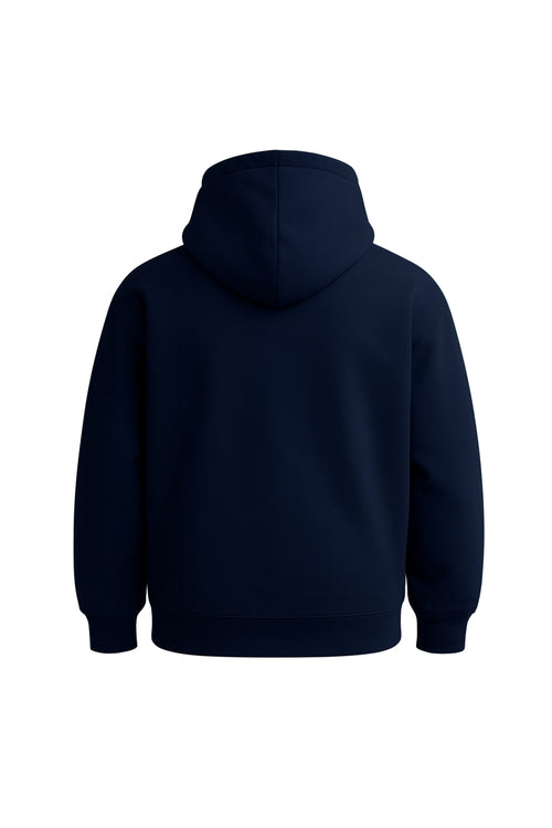 DEEP BLUE ESSENTIAL HOODIE