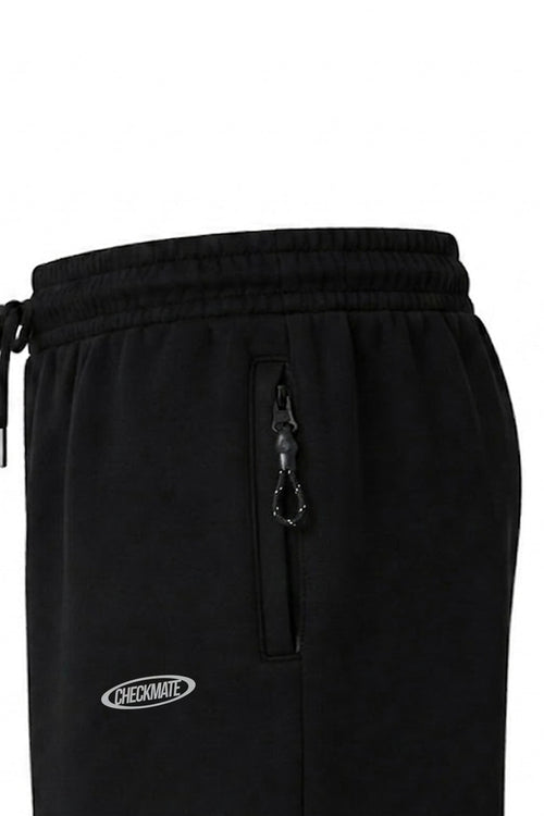 [MINOR FAULT] BLACK ZIP TROUSER