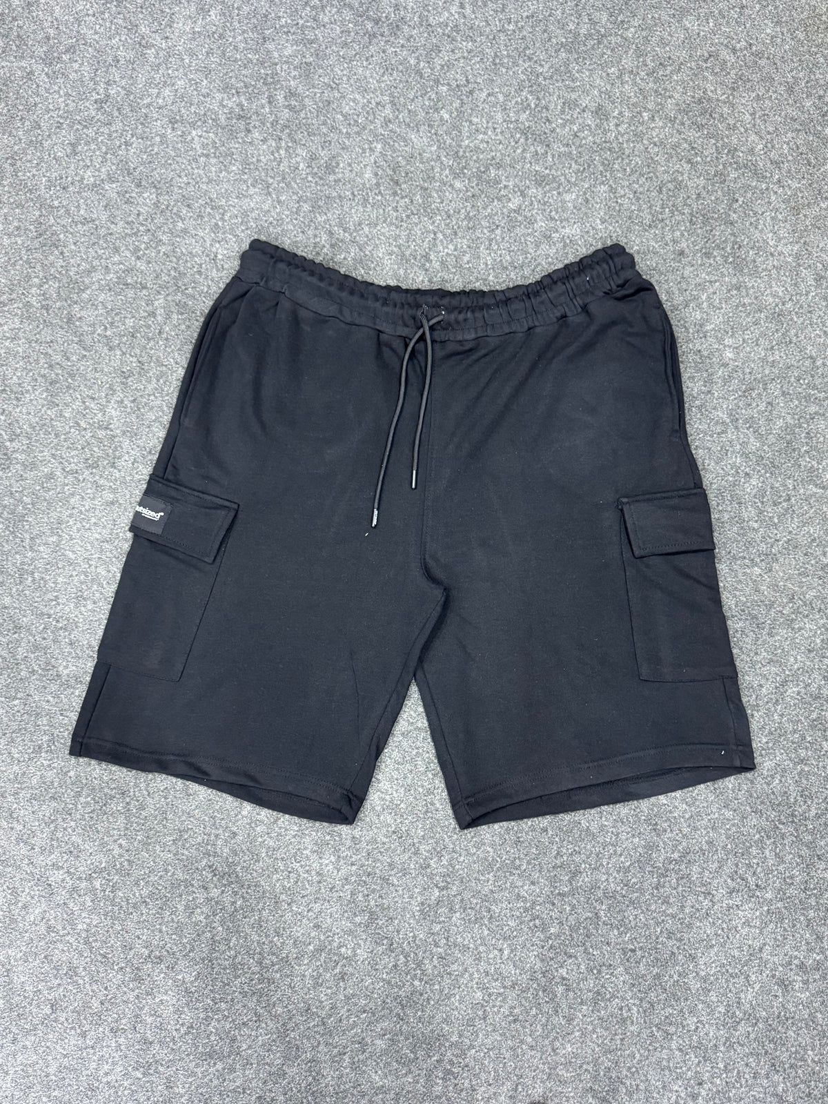 BLACK CARGO SHORTS - My Store