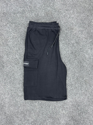 BLACK CARGO SHORTS - My Store