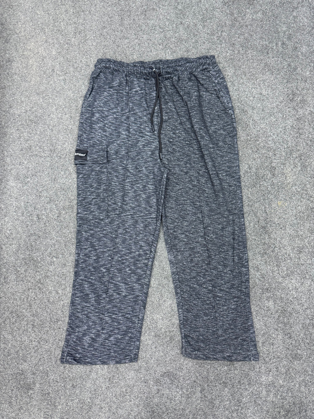 Shop BLACK MELANGE CARGO TROUSER Online in Pakistan