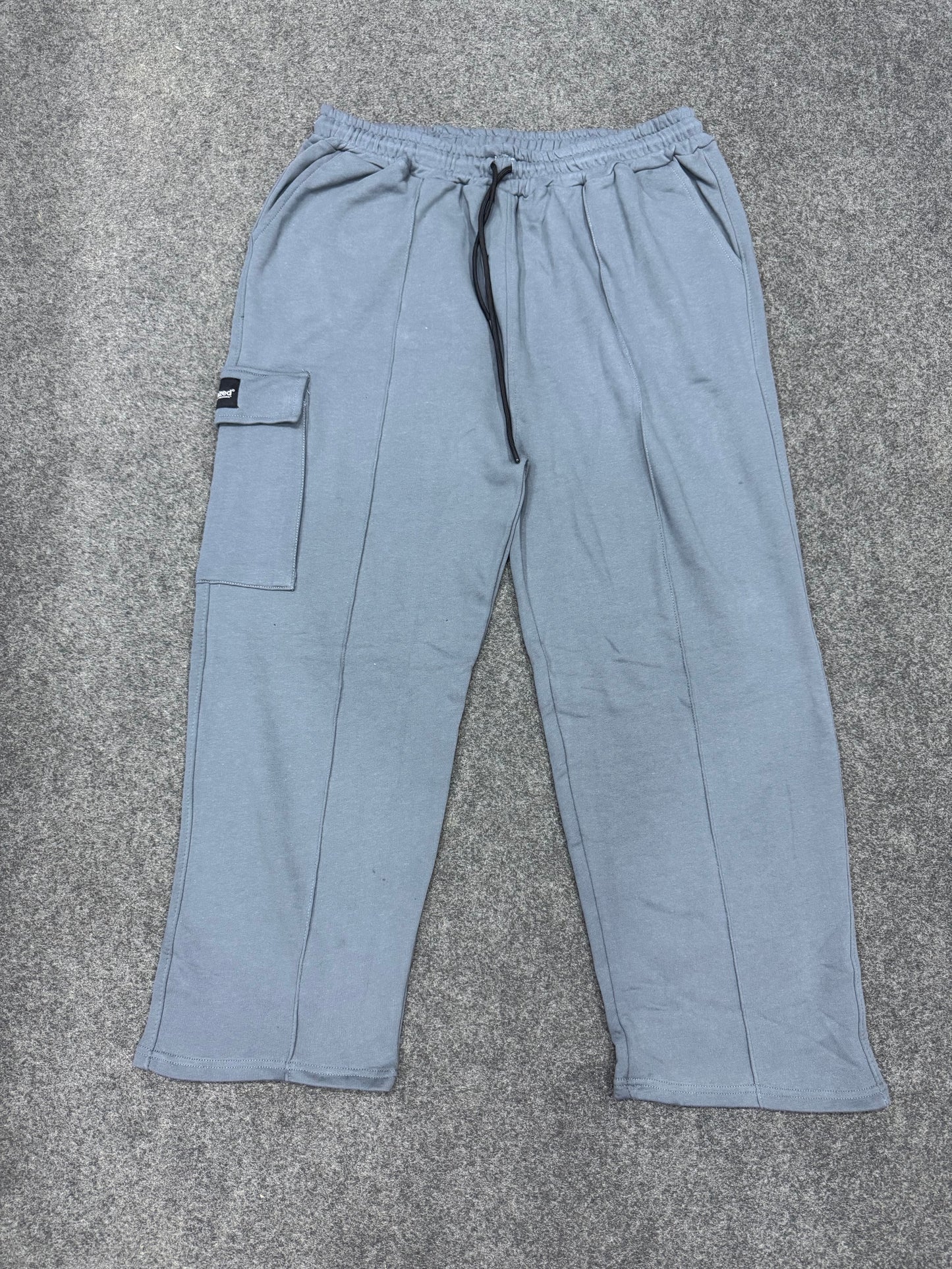 STEEL GRAY CARGO TROUSER - My Store