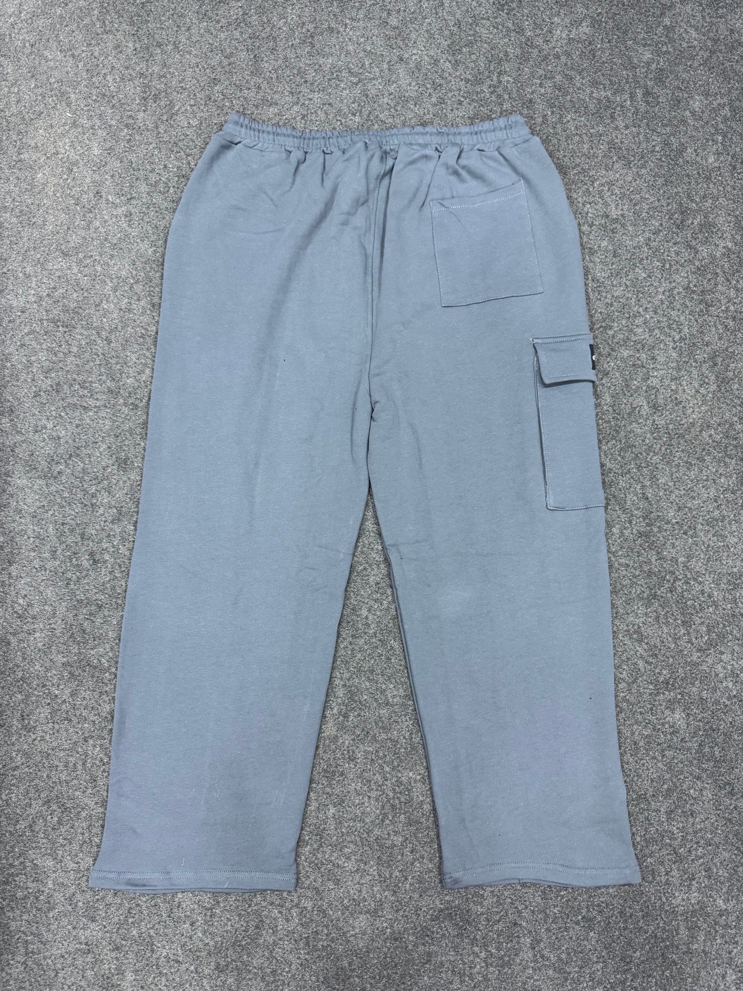 STEEL GRAY CARGO TROUSER - My Store