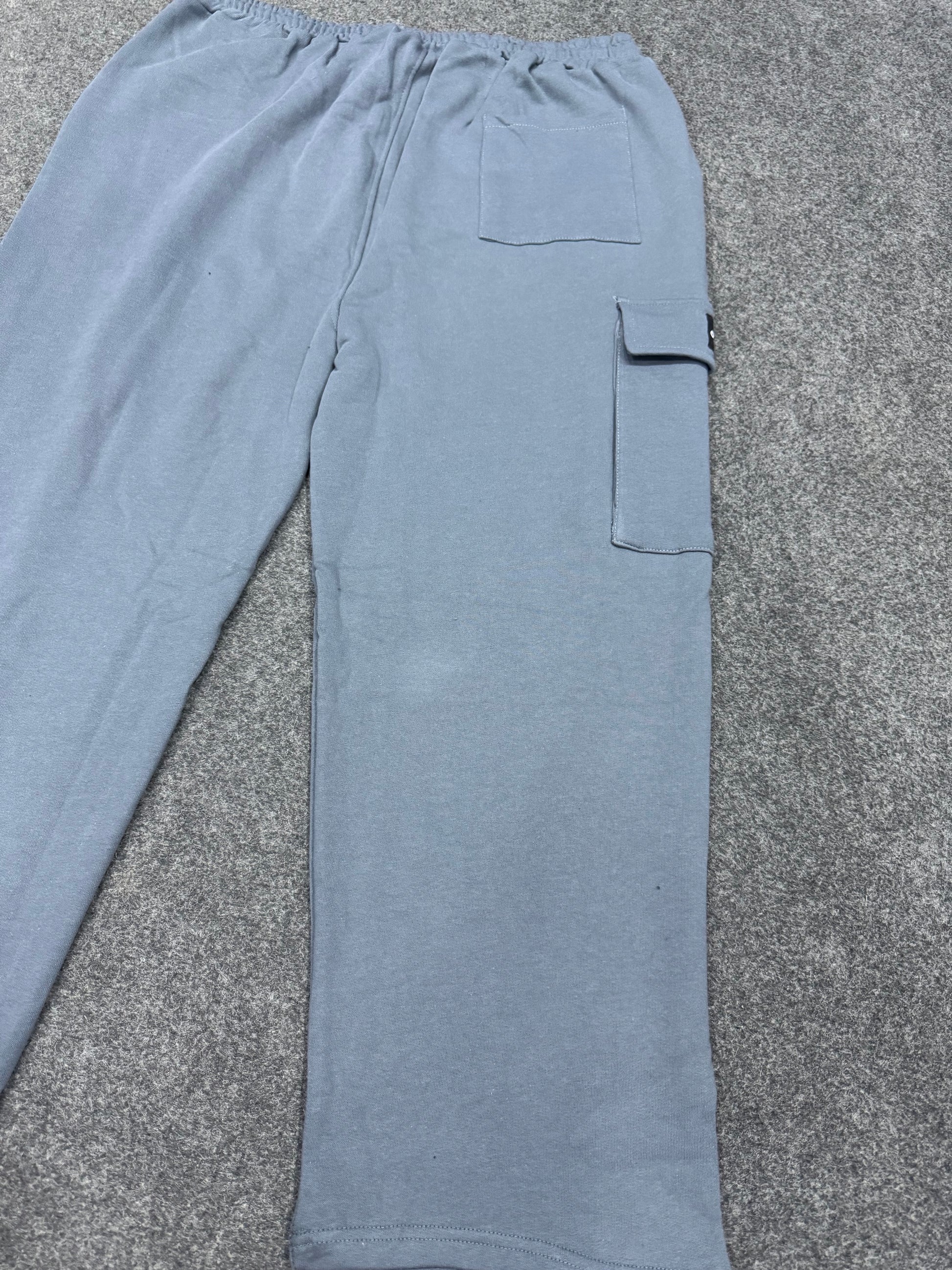 STEEL GRAY CARGO TROUSER - My Store