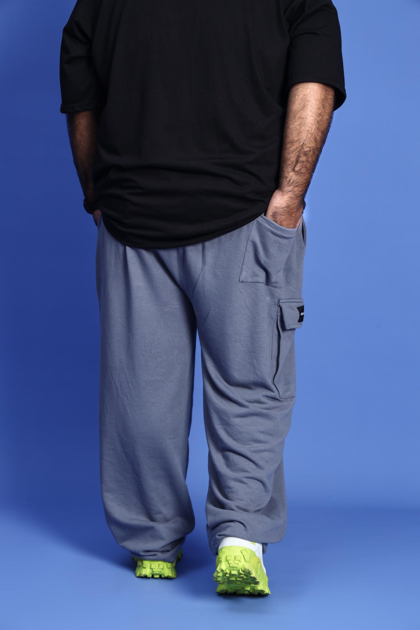 Shop BLUE CARGO TROUSER Online in Pakistan