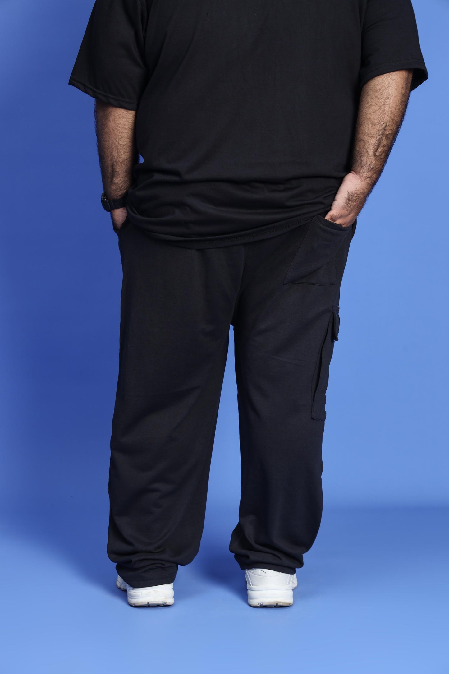 BLACK CARGO TROUSER - My Store