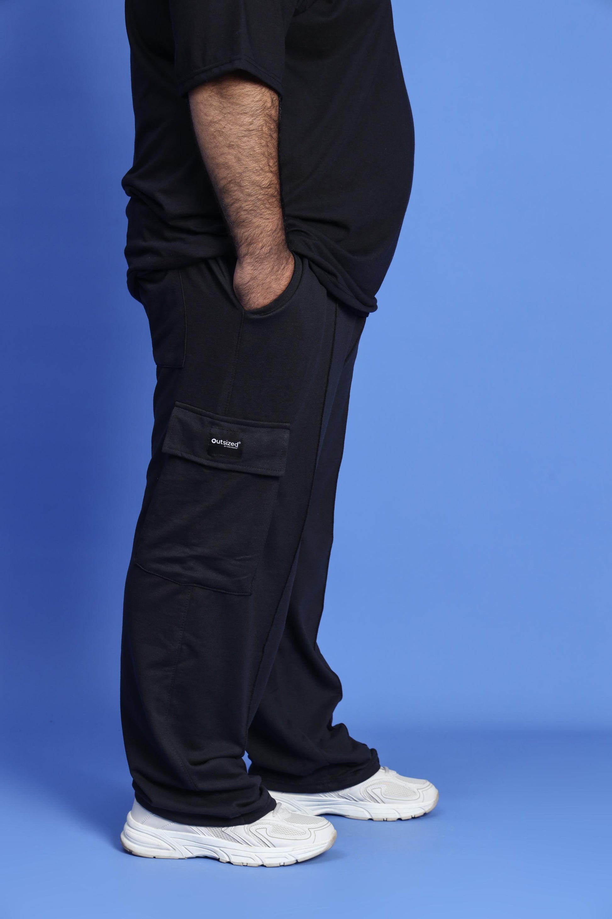 BLACK CARGO TROUSER - My Store
