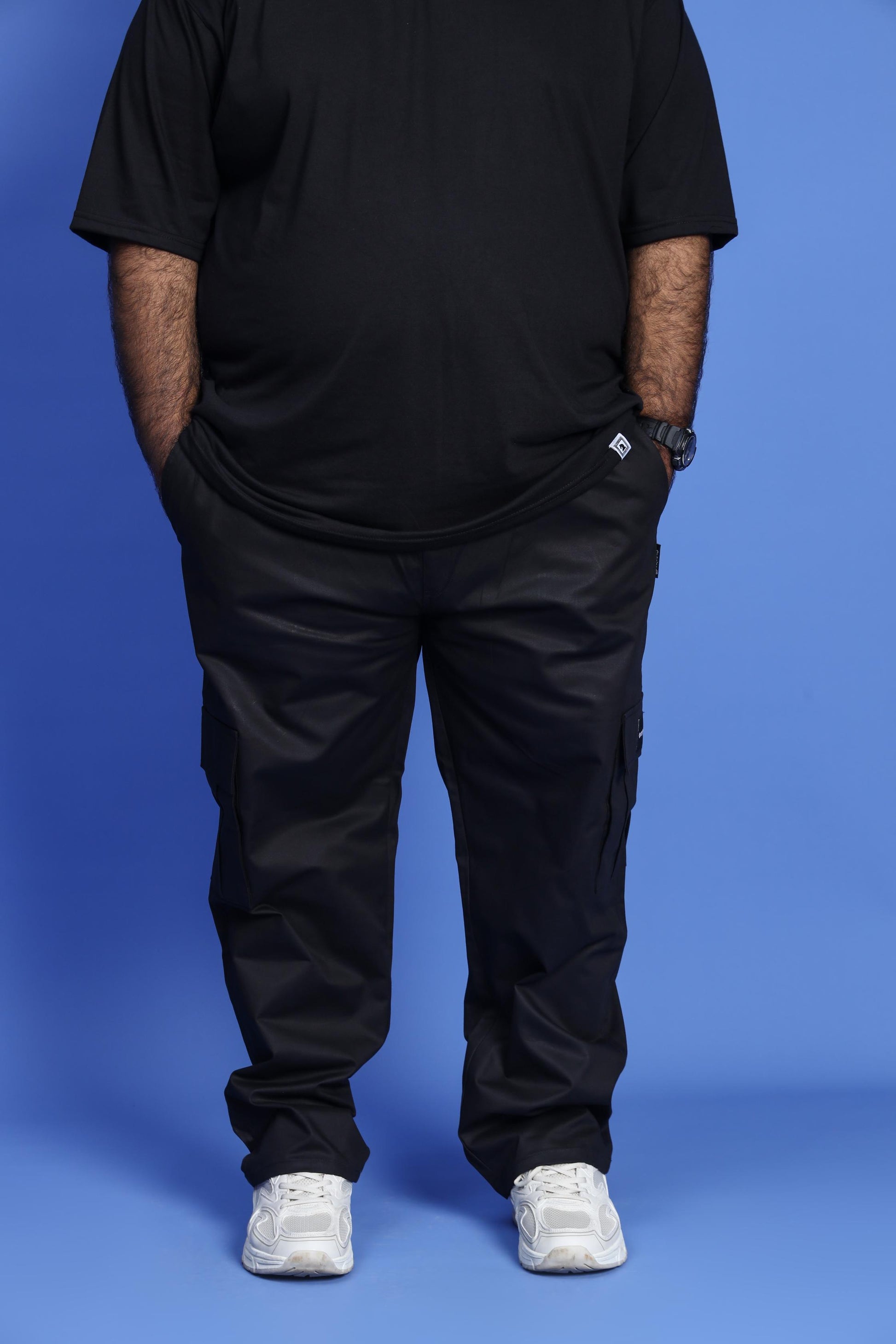 BLACK CARGO PANT - My Store