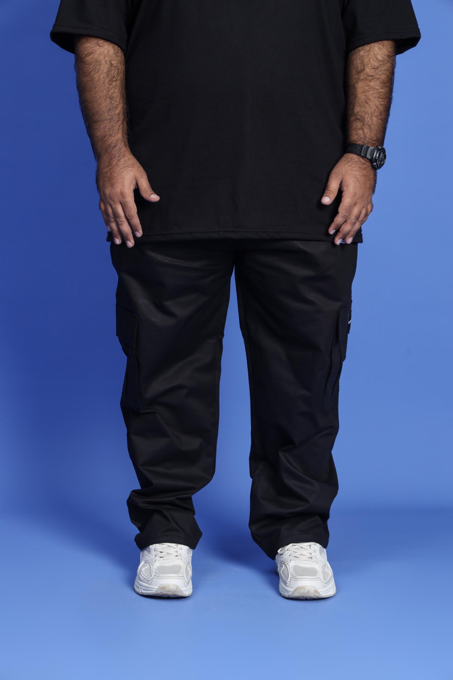 BLACK CARGO PANT - My Store