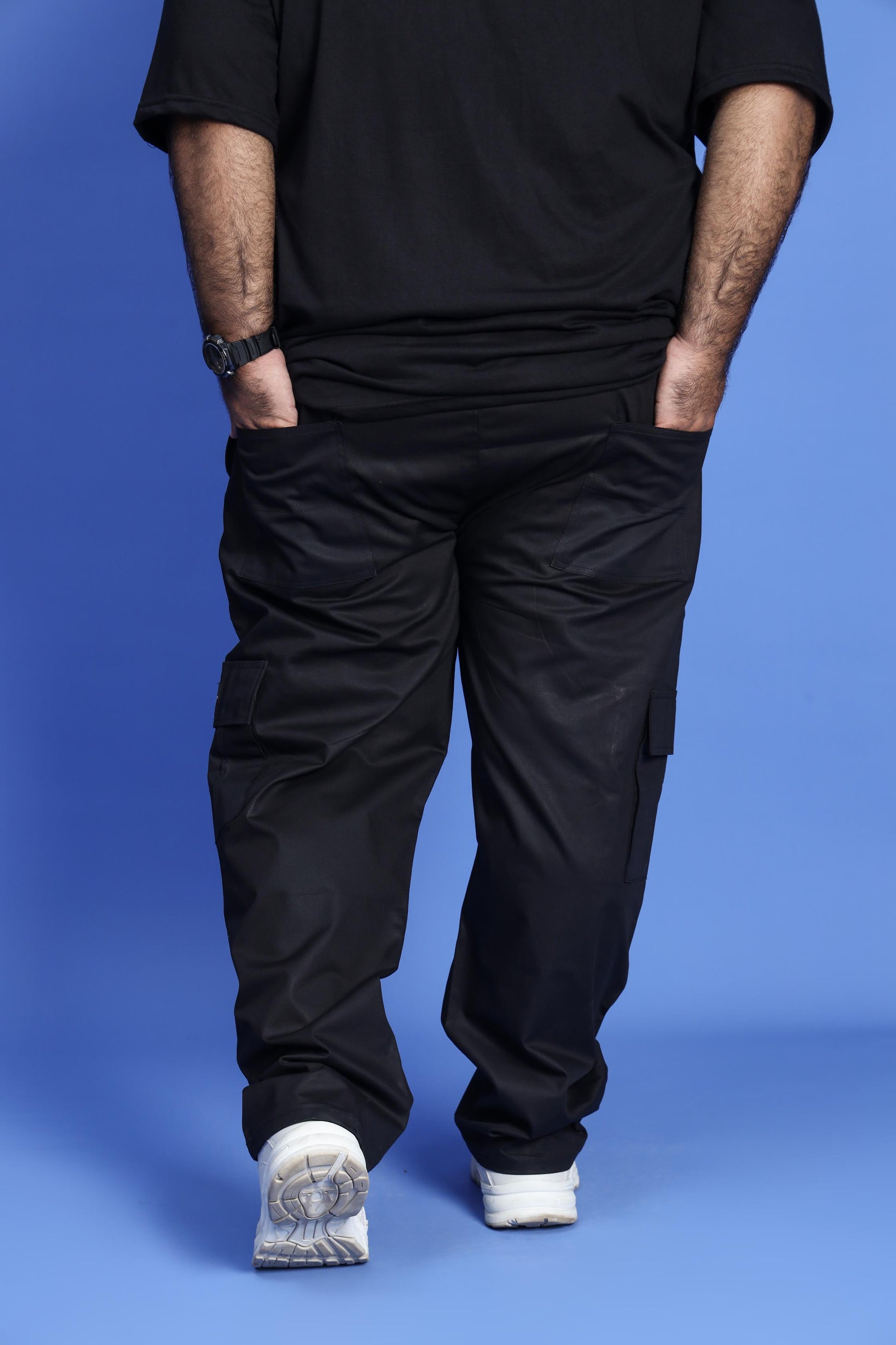 BLACK CARGO PANT - My Store