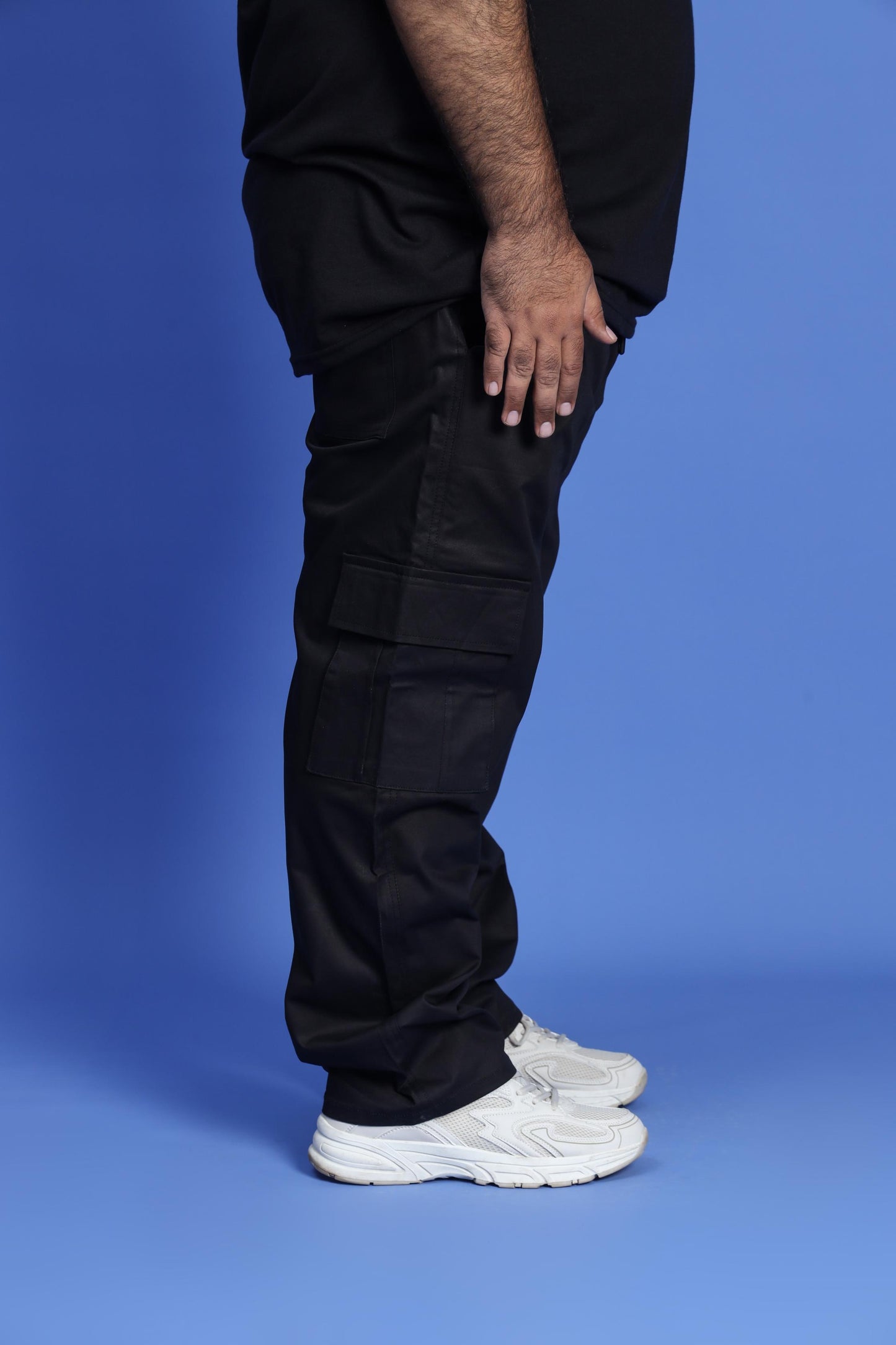 BLACK CARGO PANT - My Store