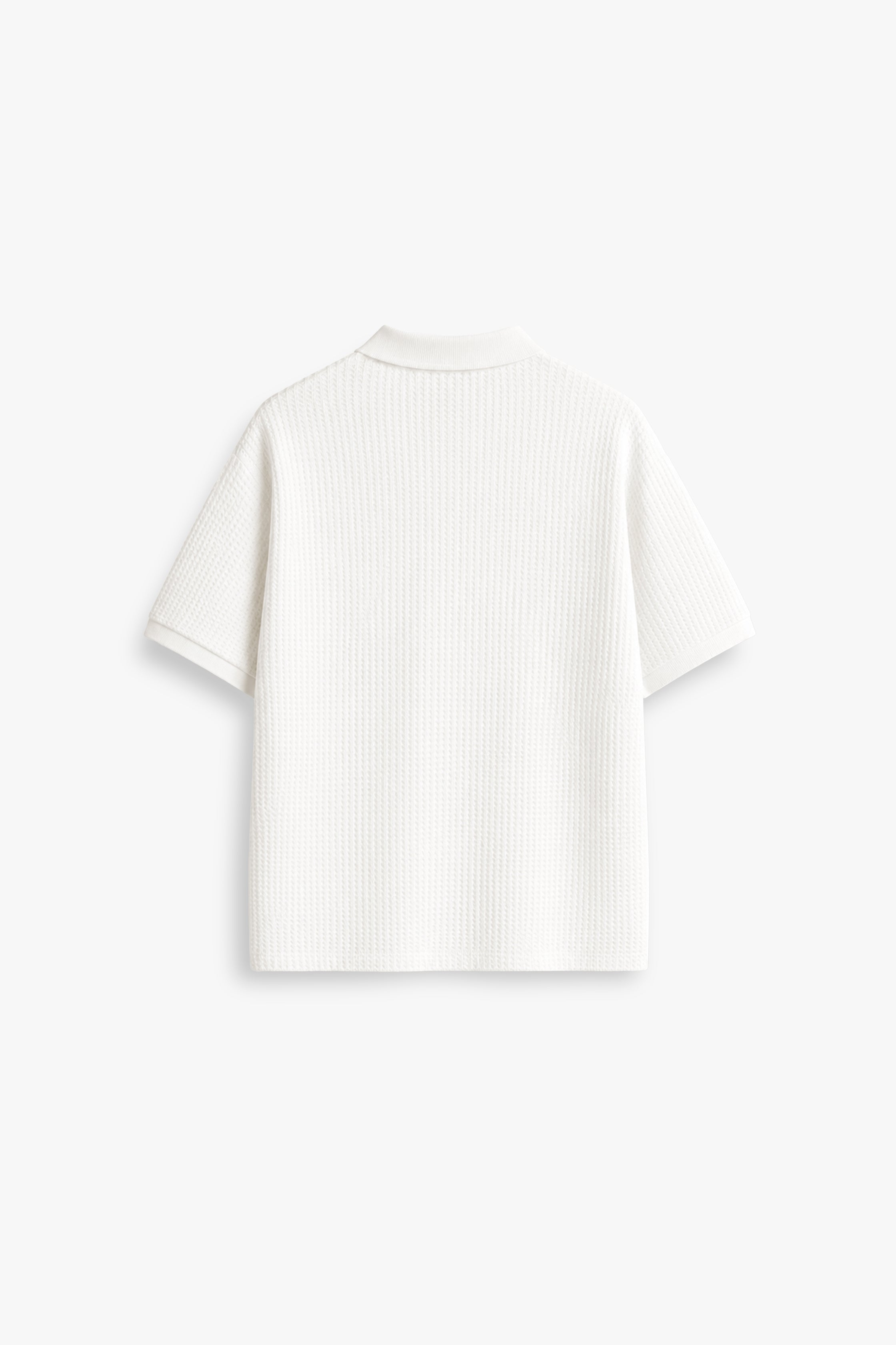PEARL WAFFLE POLO