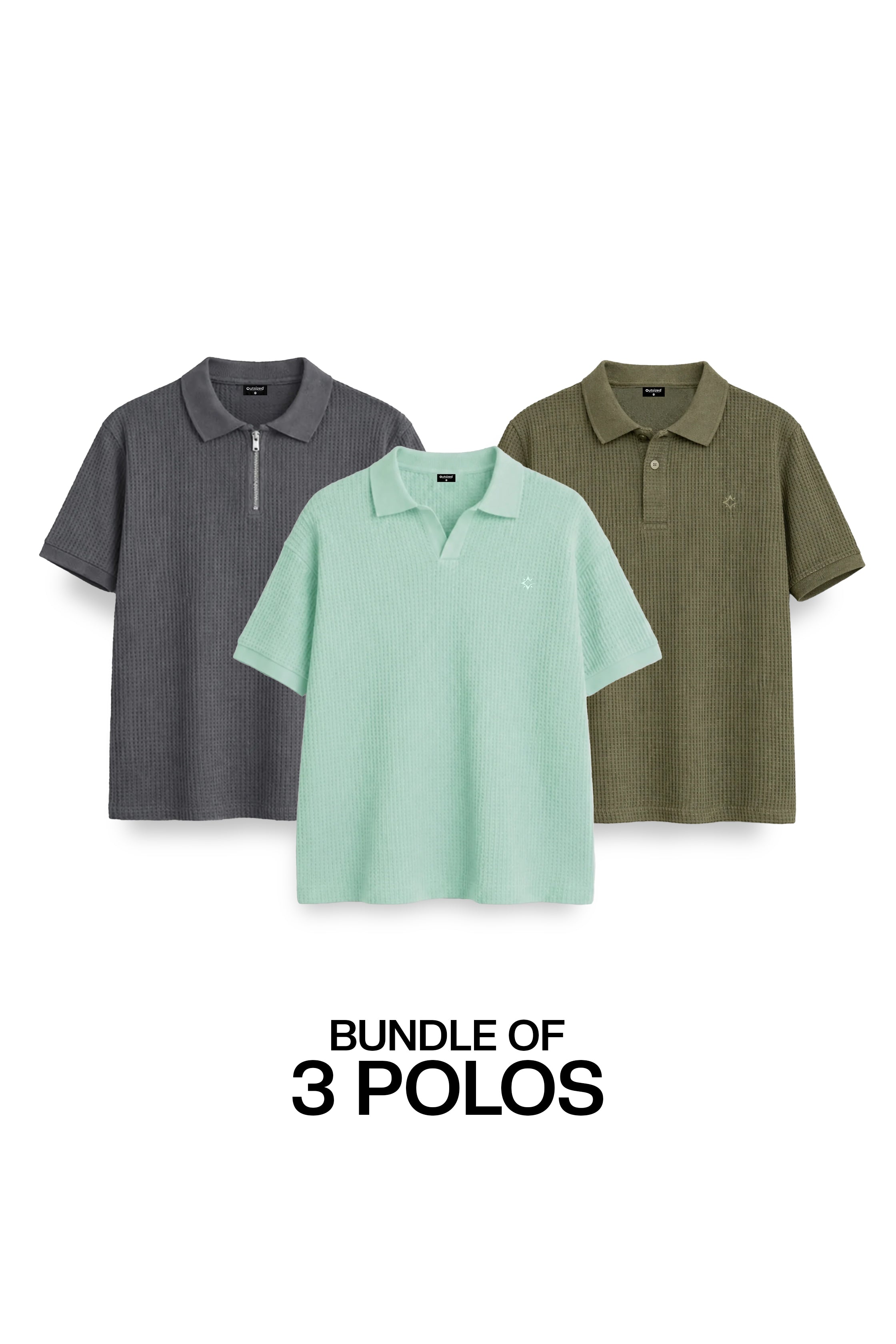 BUNDLE OF 3 POLOS