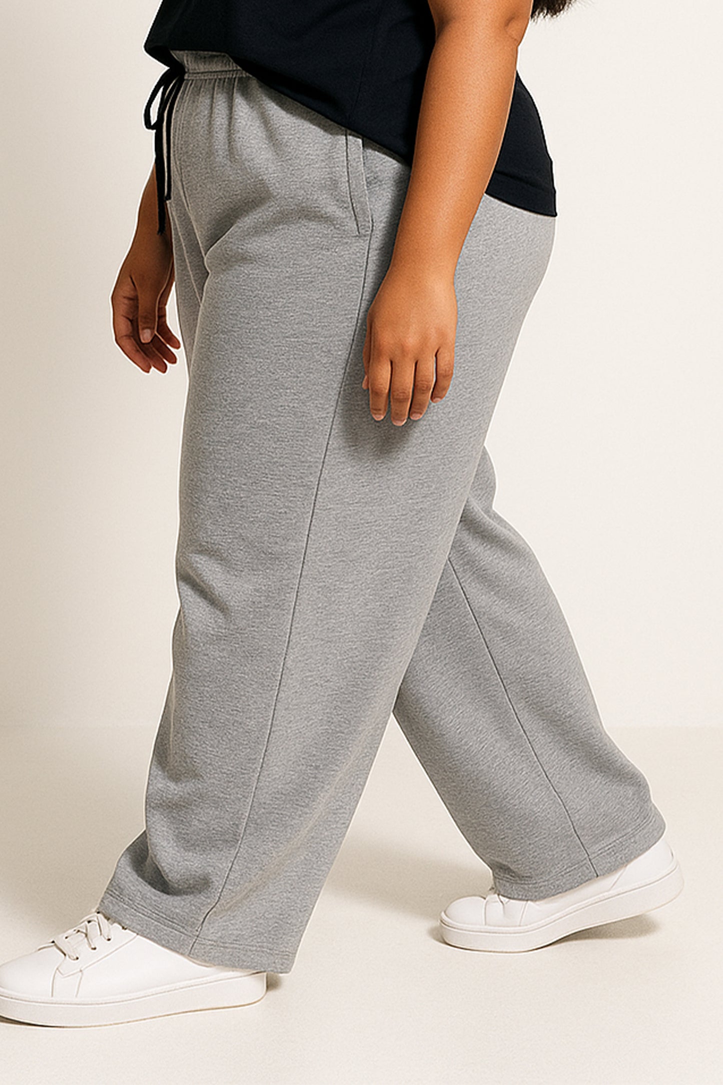 HEATHER GRAY TROUSER