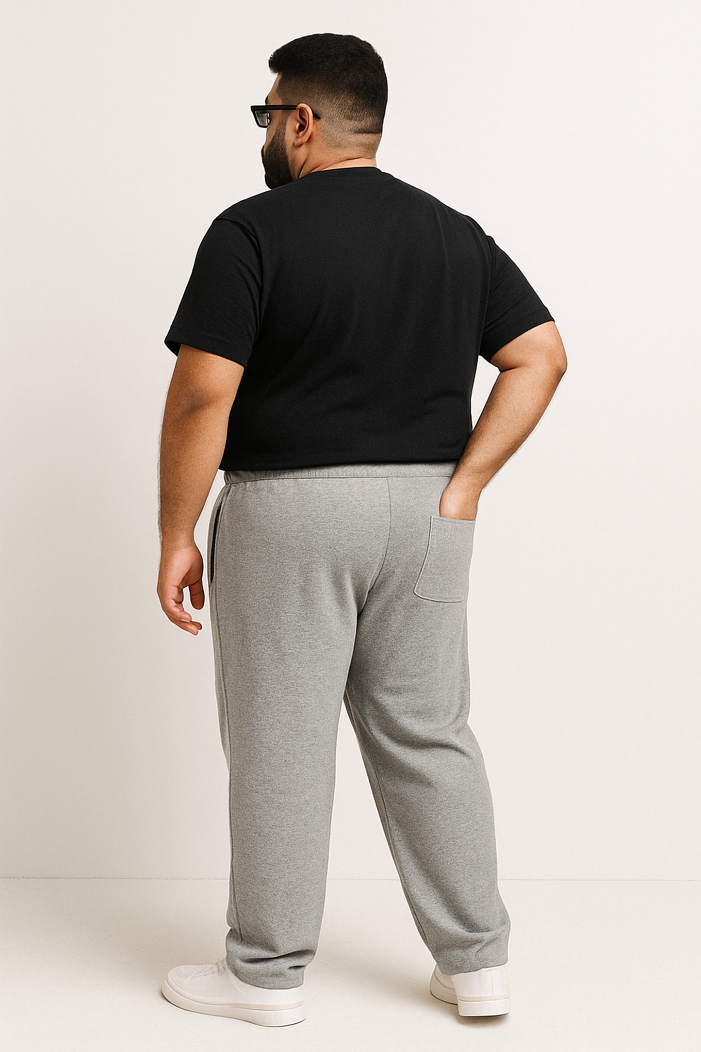 HEATHER GRAY TROUSER
