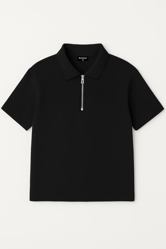 VAILT ZIP UP POLO - My Store