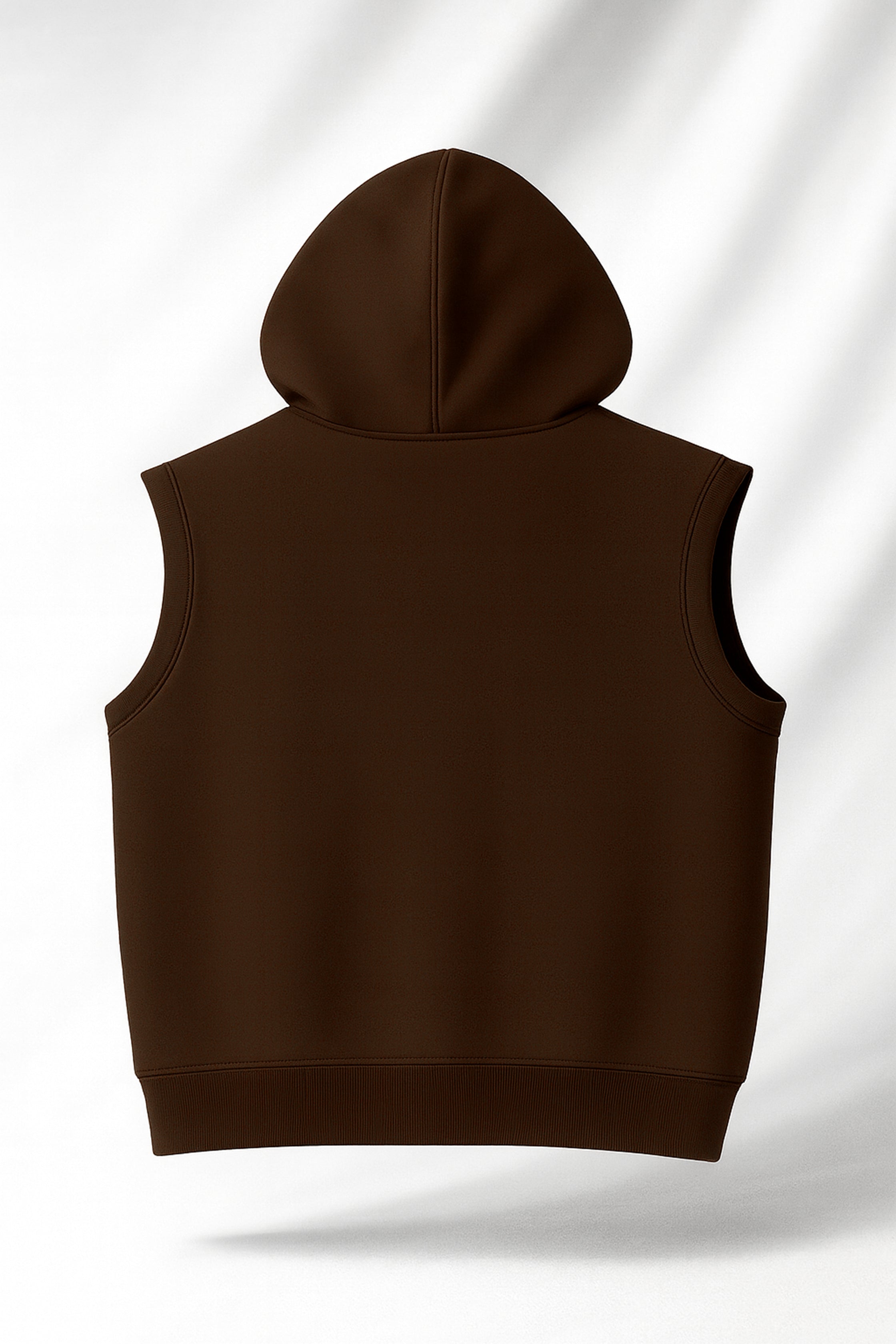 MOCHACUT SLEEVELESS HOODIE