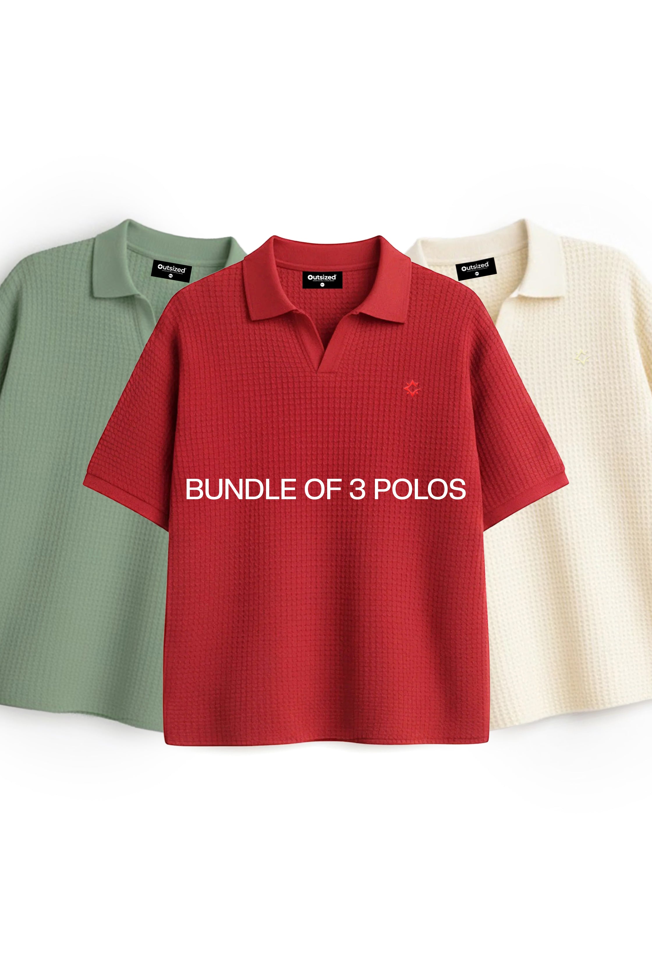 BUNDLE OF 3 POLOS