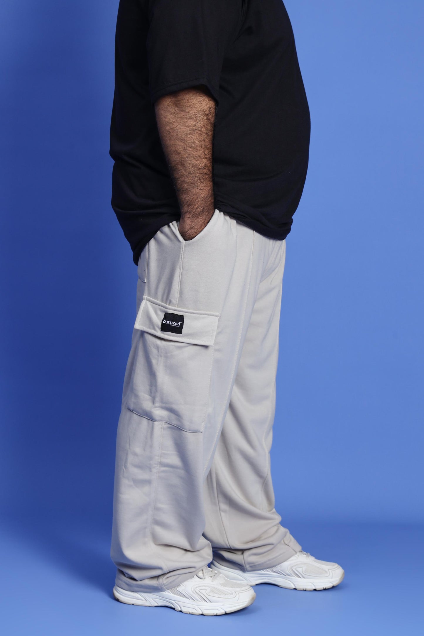 GRAY CARGO TROUSER - My Store