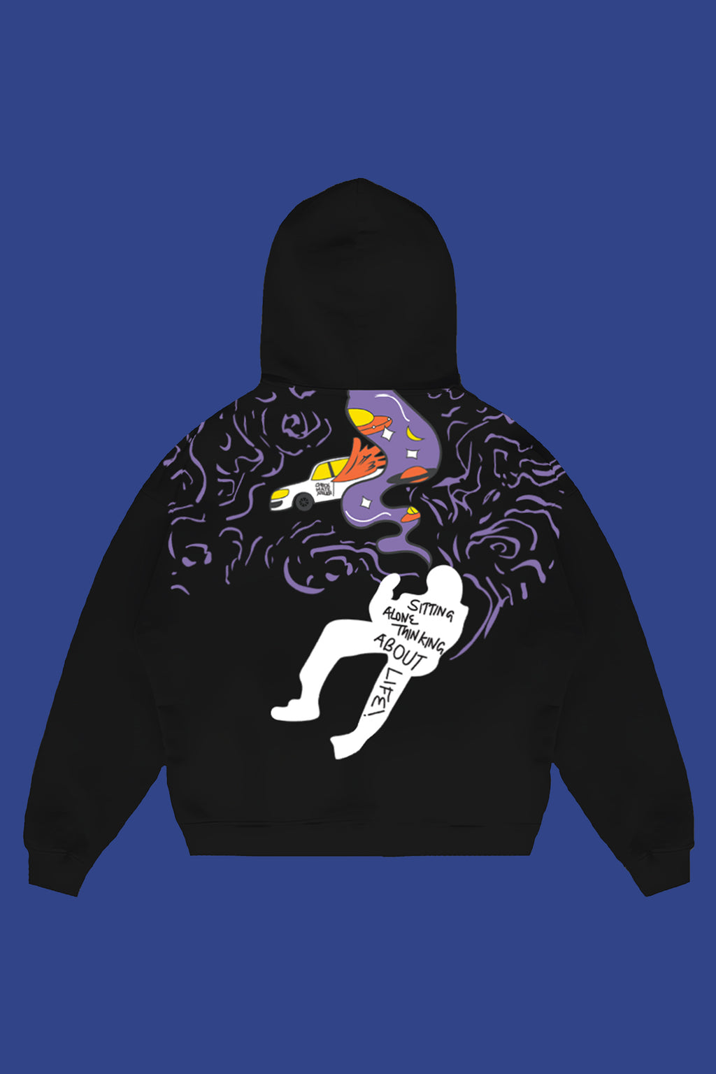 Shop SITTING ALONE HOODIE Online in Pakistan