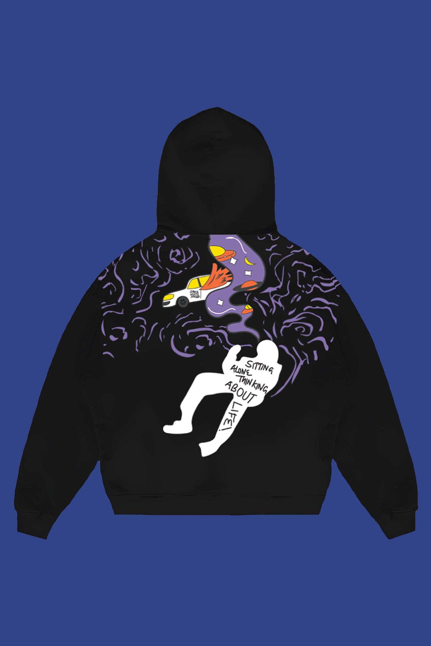 SITTING ALONE HOODIE - My Store