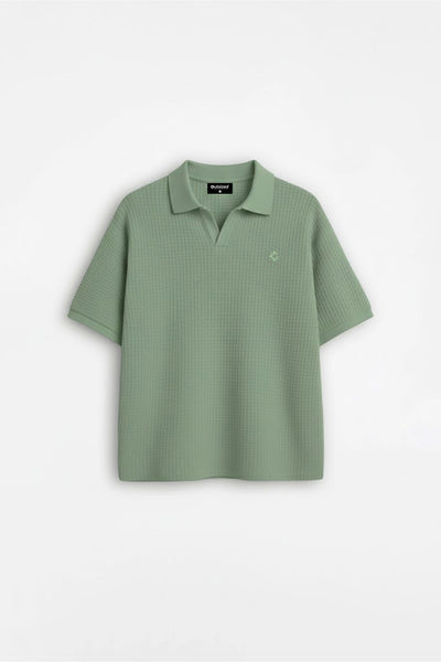 EARTH TONE OLIVE POLO
