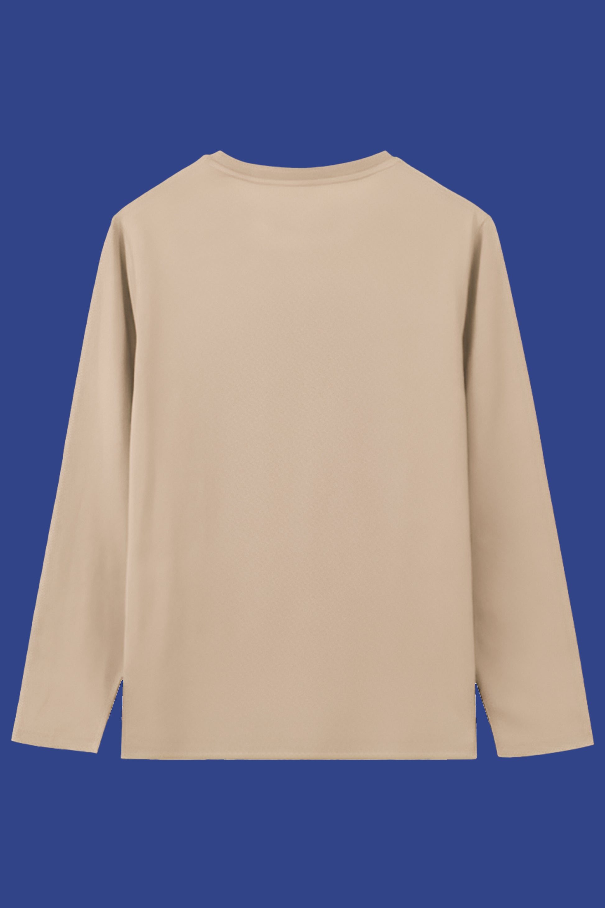 CREAM FULL SLEEVES T-SHIRT - My Store