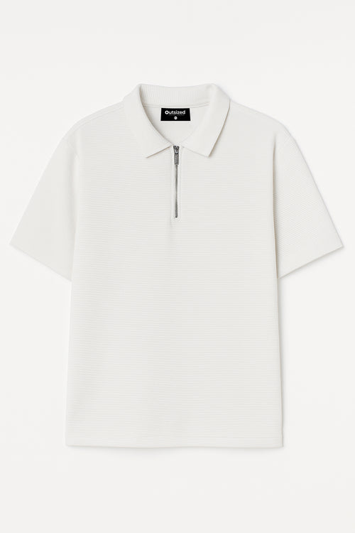 GLACIER ZIP UP POLO