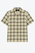 Shop NOIR BEIGE GRID SHIRT Online in Pakistan