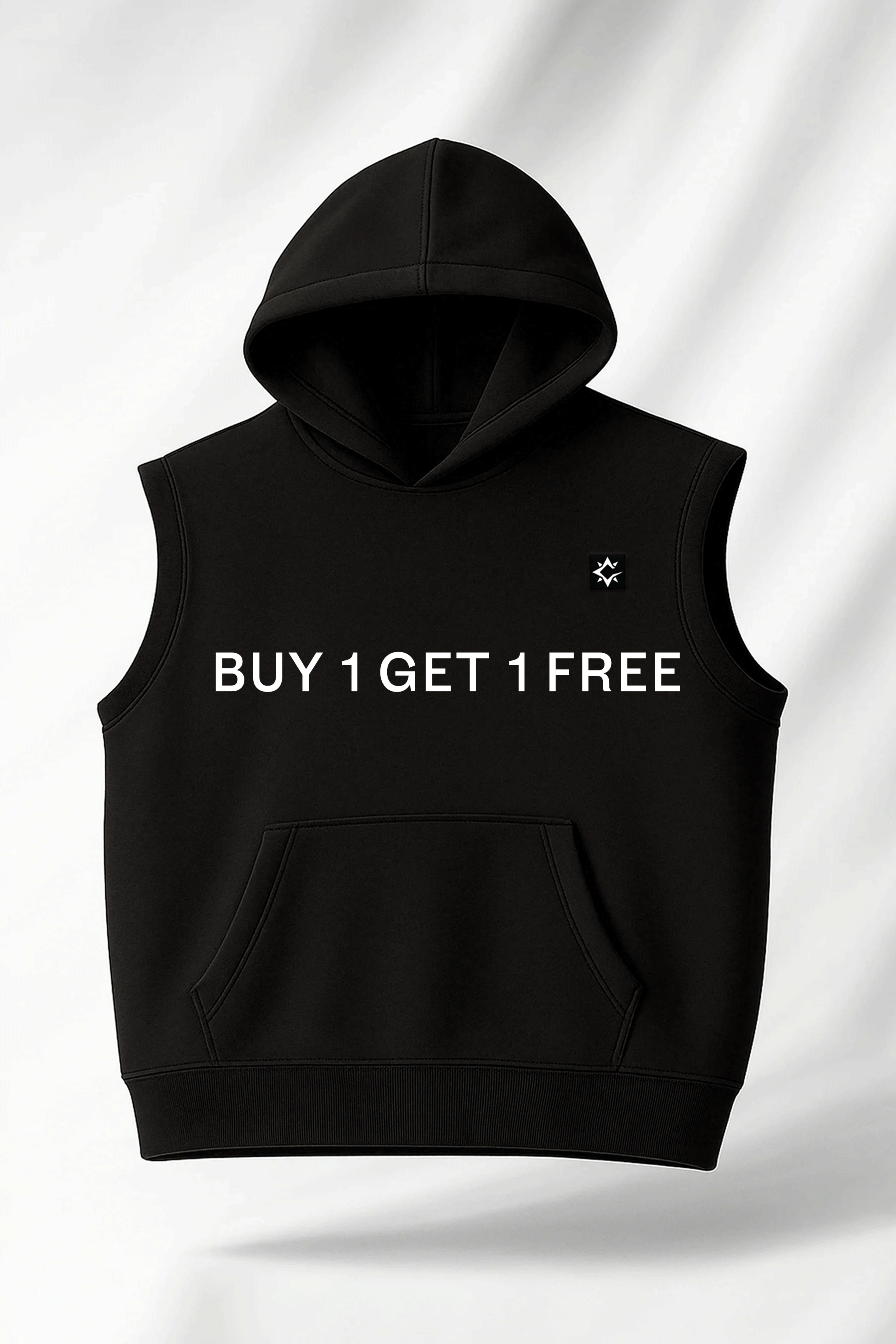 BUY 1 GET 1 FREE SLEEVELESS HOODIES