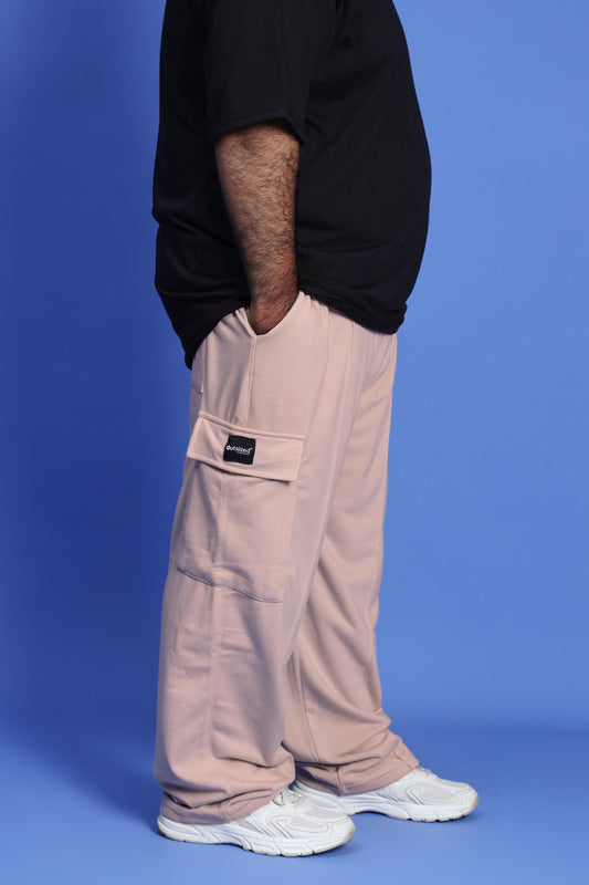 MUTED BLUSH CARGO TROUSER - My Store