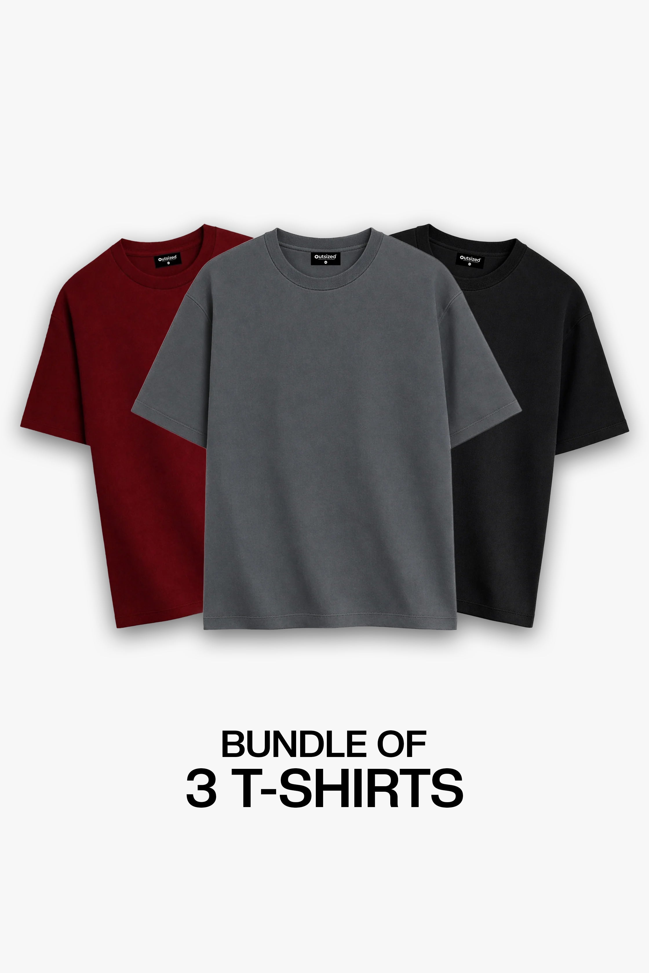 BUNDLE OF 3 T-SHIRTS
