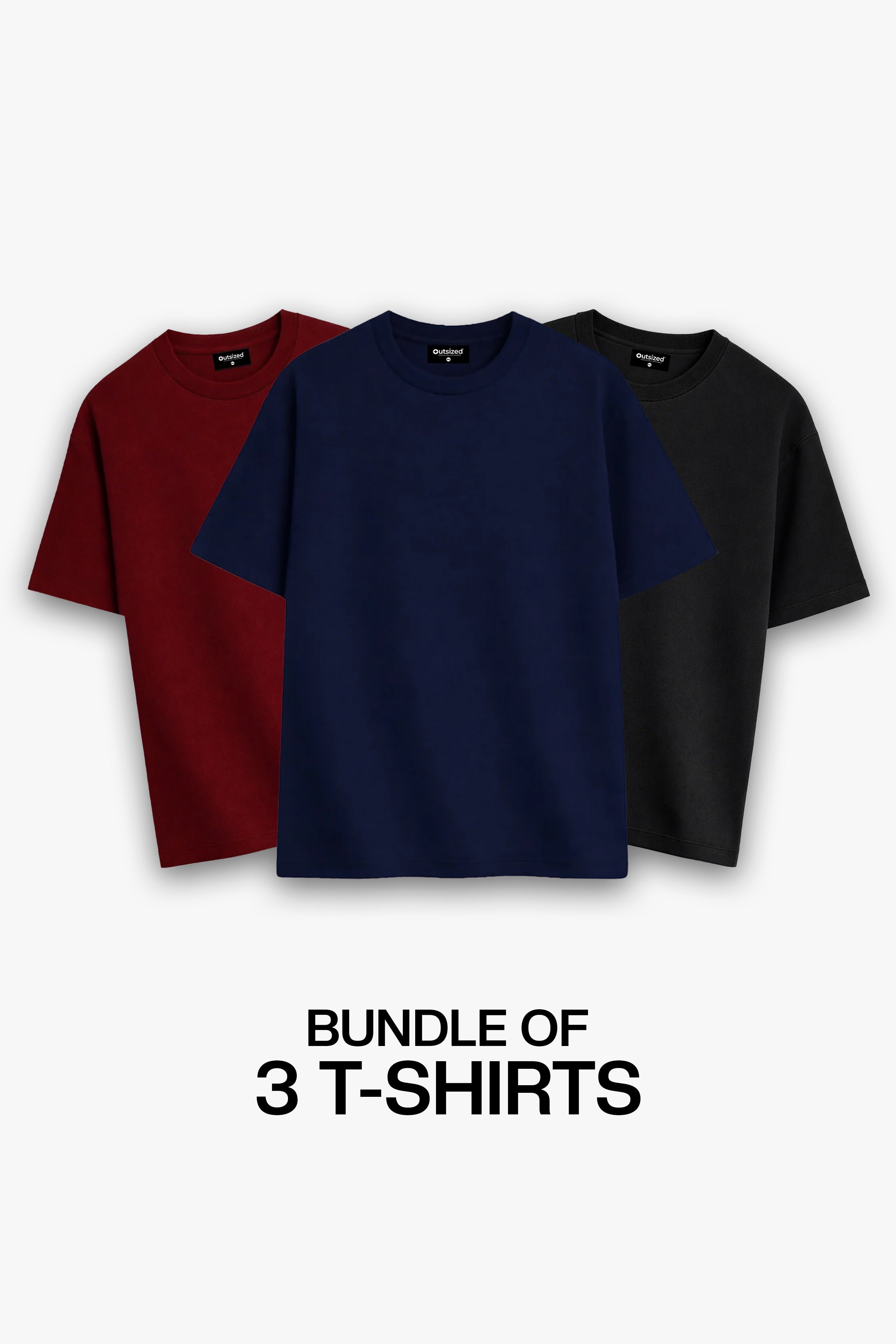 BUNDLE OF 3 T-SHIRTS